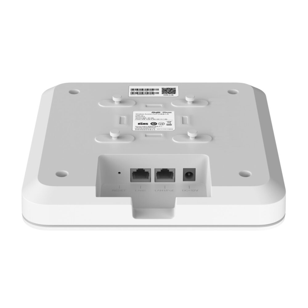 استعد للجيل الجديد من الشبكات اللاسلكية مع مقوي Reyee RG-RAP2260 المدعومة بتقنية Wi-Fi 6 (AX3600). - Image 2