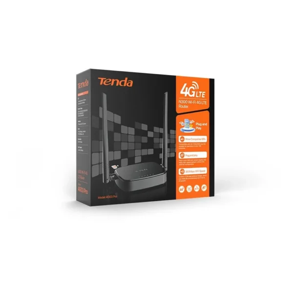 مودم شريحة فور جي من تيندا بسرعة عالية TENDA 4G Lite