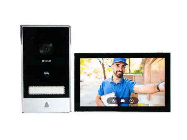 جهاز إنتركم مرئي ذكي EZVIZ HP7 – دقة 2K (3 ميجا بكسل) , فتح الباب عن طريق جوالك