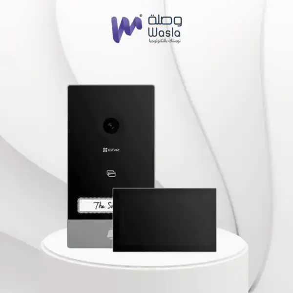 جهاز إنتركم مرئي ذكي EZVIZ HP7 – دقة 2K (3 ميجا بكسل) , فتح الباب عن طريق جوالك