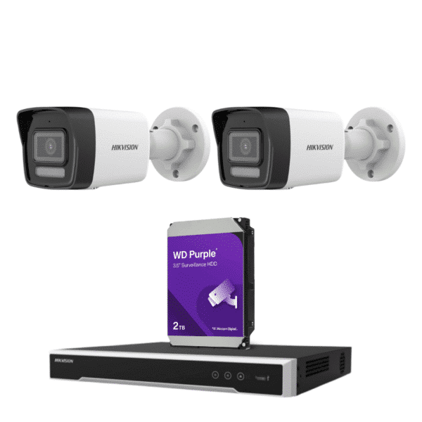 2 كاميرا خارجية بدقة 8 ميجابيكسل (4K IR 30m) شبكي