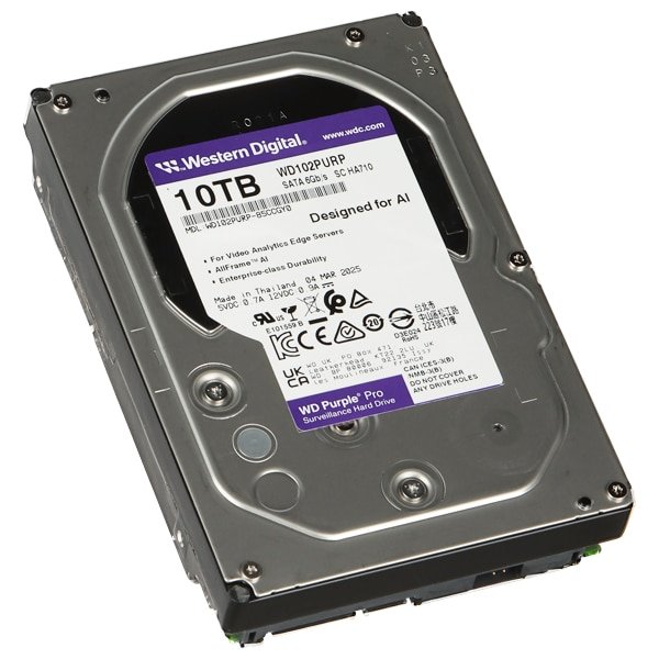 هارد ديسك مراقبة WD Purple 10TB – أقصى أداء واستقرار