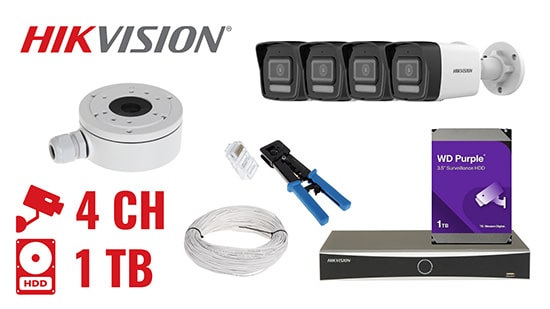 طقم المراقبة المتكامل من Hikvision