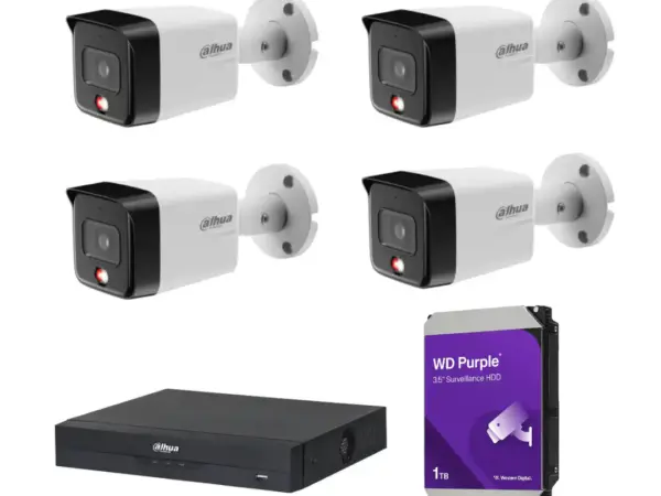 بكج كاميرات مراقبة شبكية بدقة 6 ميجابيكسل